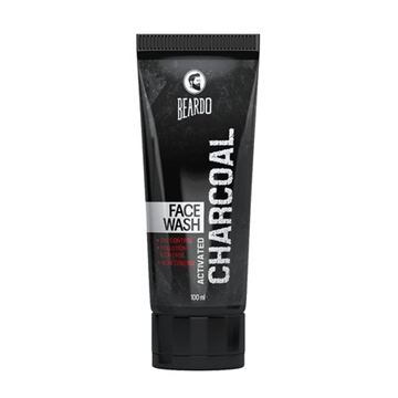 Buy- Beardo Activated Charcoal Acne Oil and Pollution Control Face Wash