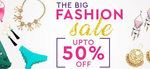 The Big Fashion Sale Nykaa: upto 50% sale on Fashion