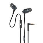 Boat Earphone BassHeads 225 in-Ear Super Extra Bass Headphones (Black)