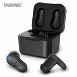Hot Offer on CrossBeats Air True Wireless Bluetooth Earphones  with Mic and Portable Charging Dock