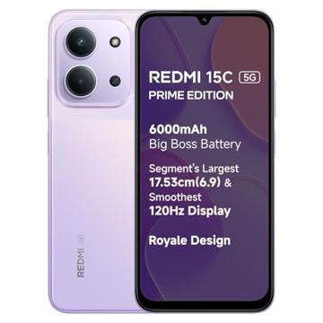 Redmi 15C 5G Prime Edition Dusk Purple 6GB + 128GB