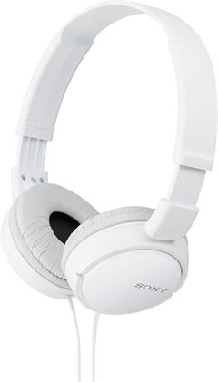SONY ZX110A Wired without Mic(White On the Ear) - Flat 62% Off
