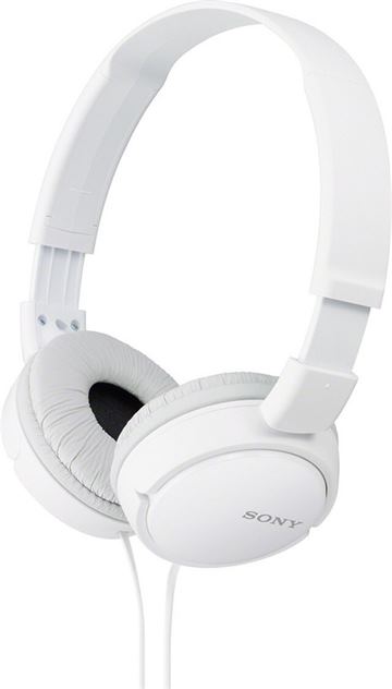 SONY ZX110A Wired without Mic(White On the Ear) - Flat 62% Off