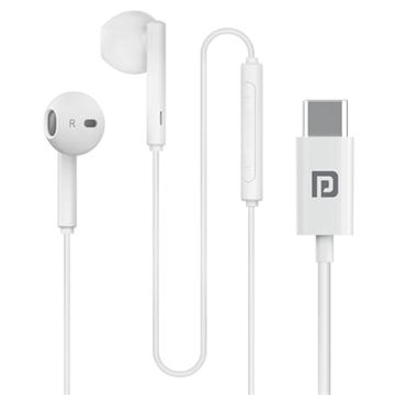 Portronics Conch Theta C in Ear Type C Wired Earphones with in Line HD Mic, Powerful - Flat 63% Off