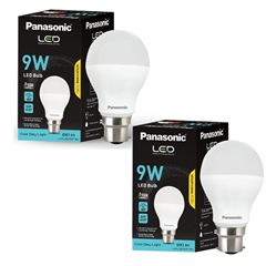 Panasonic Dura Saver 9W Bulb, B22 LED Bulb Base For Home & Office, 1 Year Warranty