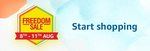 Amazon Freedom Sale LIVE NOW Start Shopping