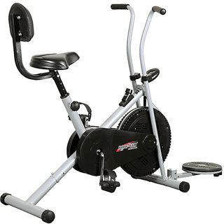 Body Gym Air Bike  Cycle with Back Rest Twister