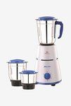 Offer : Buy Bajaj Pluto 500 Watt 3 Jar Mixer Grinder (White & Blue) at Rs.1799