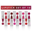 Flat 79% off on Mars Mini Multicolor Lipstick Set Of 10