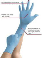 Pack of 30 Ansell N30 Nitrile Examination Gloves ,Surgical gloves