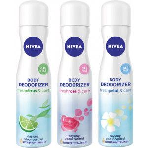 Summer Deal :Buy 2 Get 1 Combo  Nivea Deodorizer Women