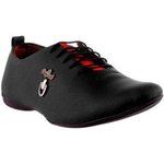 Offer : Buy Ramzy Men's Black Lace-up Outdoors at Rs.399