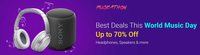 World Music Day Deals upto 80% off