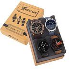 Buy- Multicolour Analog Analog Watch For Men And Boys Pack Of 4 (Rich Club)