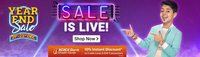 Flipkart Year End sale is live upto 80% off  + 10% Extra off